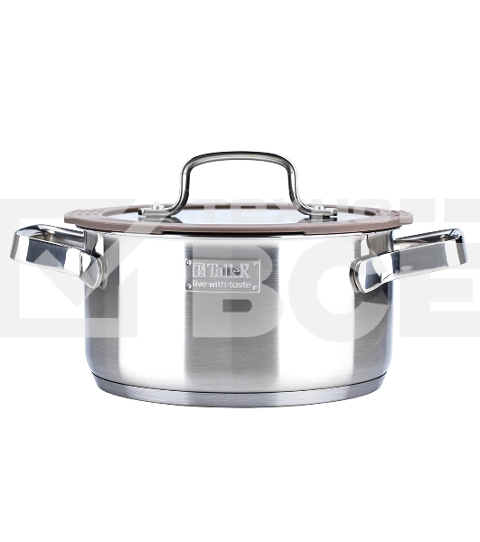 Кастрюля Taller TR-17352 нержавеющая сталь 18/10, 2.1 л