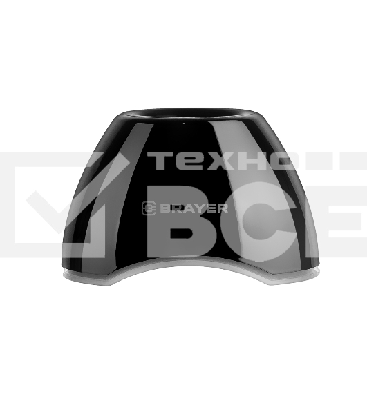 Машинка для стрижки BRAYER BR3402, LED-дисплей, 4 насад, турбо, титан. покр, регу. высоты лезвий