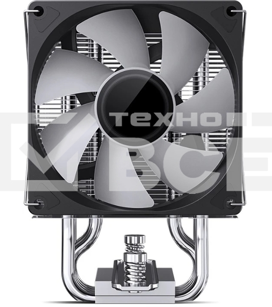 Кулер для процессора JONSBO CR-1400 V2 ARGb (180W, 4-pin PWM, 133мм, Al/Cu, 4x6мм, ARGb, 1x92мм, 38.2CFM, 33.8dBA, 2200RPM, S: 1700/1200/115X, AM4/AM5 черный)