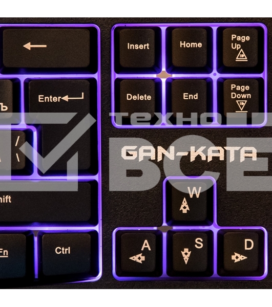 Клавиатура проводная DIALOG KGK-45U GAN-KATA