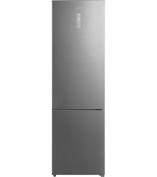 Холодильник Centek CT-1723 стальной двухкамерный 254/85 л морозилка снизу, No Frost