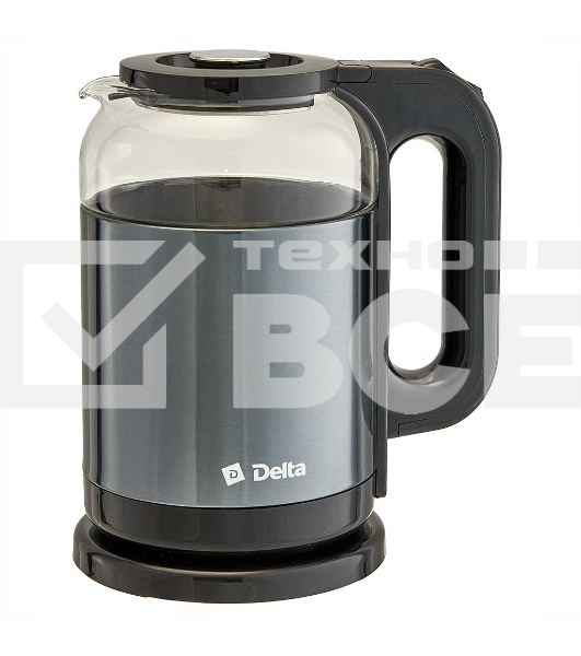 Чайник электрический DELTA DL-1115 серый
