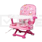 Стульчик для кормления BQ BCH012 Unicorns. Стульчик-бустер BQ BCH012. Гипоалергенные безопасные материалы/Съемный чехол из экокожи. Удобный, устойчив к загрязнению и легко моется/Съемная столешница/Безопасность малыша: устойчивая конструкция, нескользящие, фото 1