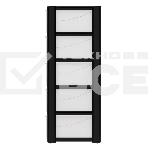 Комод Альтернатива М8764 Колорит 5 секций. широкий черный, фото6