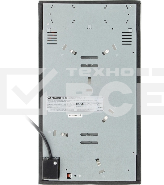 Индукционная варочная панель Maunfeld EVSE292FDBK черный