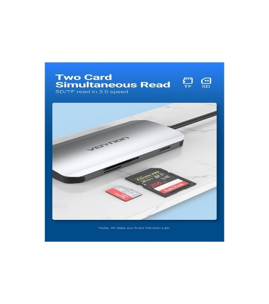 USB-концентратор Vention TNHHB, USB Type-C, USB/SD/TF/PD, USB Type-C