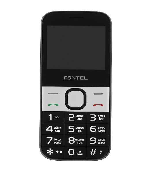 Мобильный телефон FONTEL SP230 черный