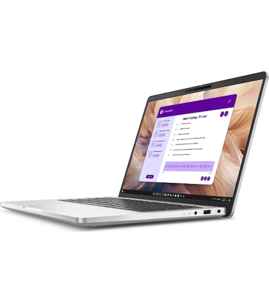 Ноутбук Dell Pro 14 Plus/14'/IPS/Intel Core Ultra 7 265U/32Gb/1Tb SSD/Intel Graphics/Linux/серый/1.4kg