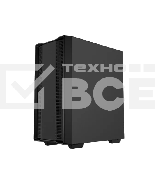 Компьютерный корпус Deepcool CC560 ARGB V2 без БП, боковое окно (закаленное стекло), 3x120мм ARGB LED вентилятор спереди и 1x120мм ARGB LED вентилятор сзади, черный, ATX