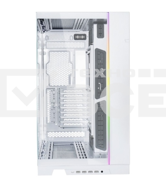 Компьютерный корпус LIAN LI O11 Dynamic EVO XL White, Large Case: EATX(under 280mm)/ATX/MICRO-ATX/MINI-ITX, 4xUSB 3.0, 1xUSB Type-C, 1xAudio, Included Fans: none