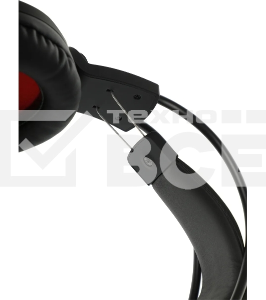 Наушники с микрофоном MSI DS502 черный 2м накладные USB оголовье (S37-0400120-SV1)