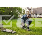 Угловая шлифовальная машина Greenworks 24В, аккумуляторная Greenworks (В комплекте с АКБ 2Ач. и ЗУ) [3200207UA], фото15