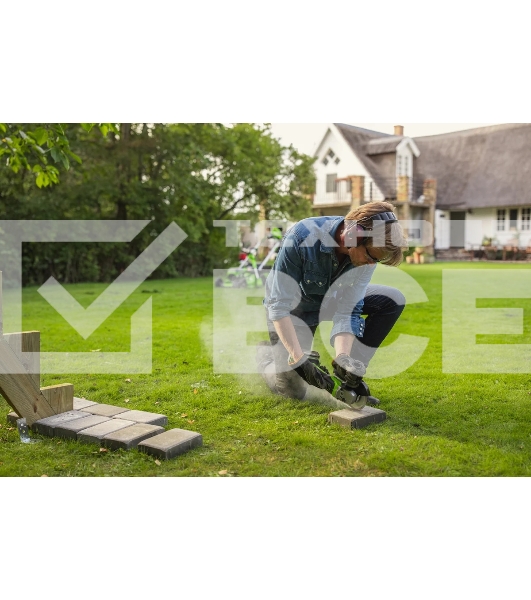 Угловая шлифовальная машина Greenworks 24В, аккумуляторная Greenworks (В комплекте с АКБ 2Ач. и ЗУ) [3200207UA]