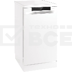 Посудомоечная машина Gorenje GS541D10W белый (узкая), фото 1