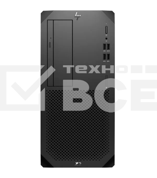 Компьютер HP Z2 G9 TWR, Core i7-14700, 16 GB (1x16 GB) DDR5 4800, 512GB NVMe + 1TB SATA, NVIDIA A2000 12GB Graphics, mouse, keyboard (no Russ), Win 11 pro, DVD-RW, 500W