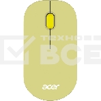 Мышь беспроводная Acer OMR205 зеленый/желтый, 1200 dpi, радиоканал, USB, кнопки - 3, фото 1