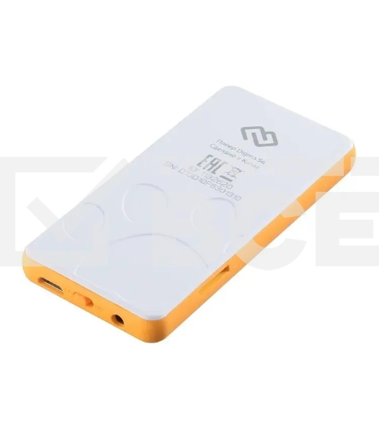 Плеер Hi-Fi Flash Digma S4 8Gb белый/оранжевый/1.8