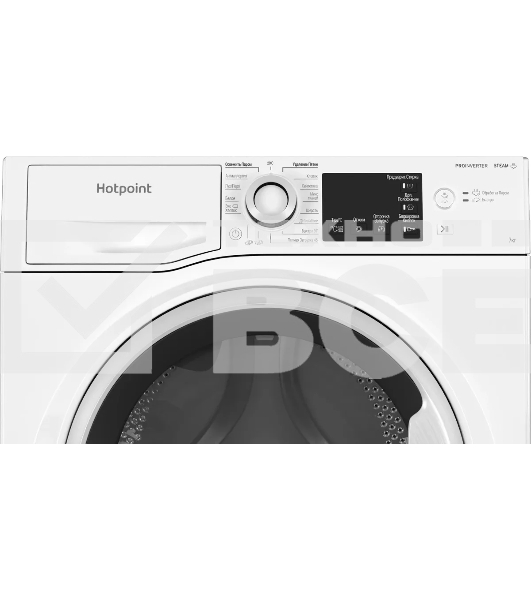 Стиральная машина Hotpoint NSB 7239 W VE RU белый, загр. фронтальная макс.: 7 кг 1200 об/мин класс: А