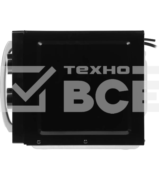 Микроволновая печь Galanz MOG-2009MB черный, 20 л, 700 Вт, переключатели - поворотный механизм