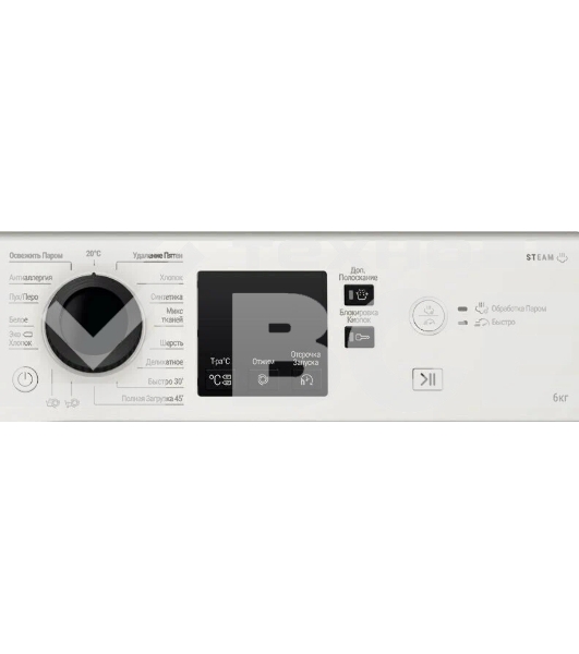Стиральная машина Hotpoint NSS 6015 KV RU (869991644610) белый, загр. фронтальная макс.: 6 кг 1000 об/мин класс: А