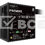 Блок питания Gigabyte ATX 650W GP-P650SS 80 PLUS  silver (20+4pin) APFC 120mm fan 5xSATA RTL, фото3
