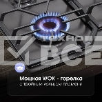 Газовая варочная панель Zigmund & Shtain G 19.6 B черный, фото4