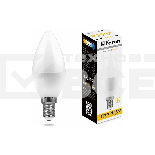 Лампа светодиодная FERON LB-770 (25941) 11W 230V E14 2700K