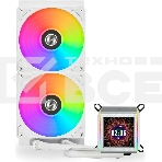 Система водяного охлаждения Lian-Li Galahad II LCD 280 ARGB белый 140мм алюминий+медь 2450rpm 26.7db 4-pin, фото4