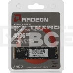 Накопитель SSD AMD Radeon, 4Tb, PCIe 4.0 x4, M.2 2280, NVMe, R/W 7300/6500, фото2