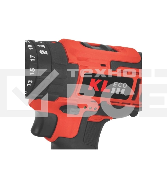 Шуруповерт ударный аккумуляторный KLECO KE18DM-20DB (18В, Li-ion-2шт, 2 А·ч, 30Нм, З/У, биты 32шт, сверла 9шт дерево/металл, кейс)