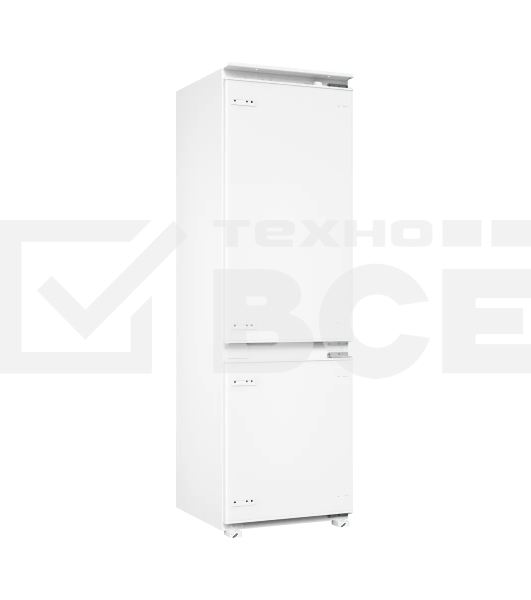 Встраиваемый холодильник Kuppersberg RBN 1761, High-Tech, ВхШхГ 178.5х54х55 см, объем 274 л, инверторный компрессор, электронное управление, скользящее крепление фасада, No Frost, LED освещение, супер заморозка, энергоэффективность А++