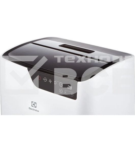 Кондиционер мобильный Electrolux EACM-09 GT/N6 9000 BTU, 24 м², 50 дБ, охлаждение, обогрев, осушение, белый