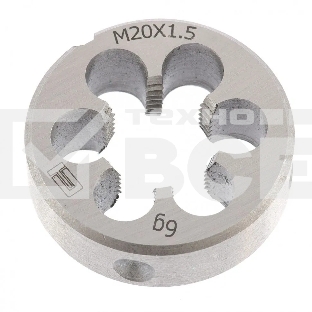 Плашка Сибртех М20x1,5 мм