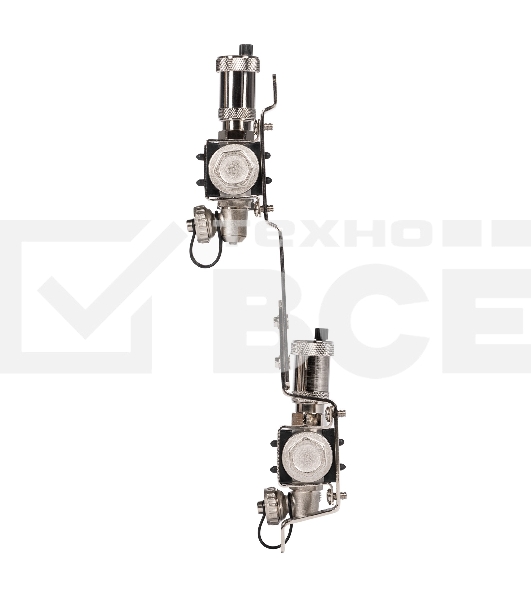 Коллектор Royal Thermo нерж. в сборе с расходомерами 1