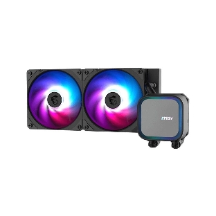 Система жидкостного охлаждения MSI MAG CORELIQUID A13 240 2x ARGb Fan, ARGb Block,