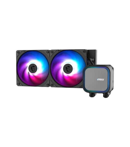 Система жидкостного охлаждения MSI MAG CORELIQUID A13 240 2x ARGb Fan, ARGb Block,