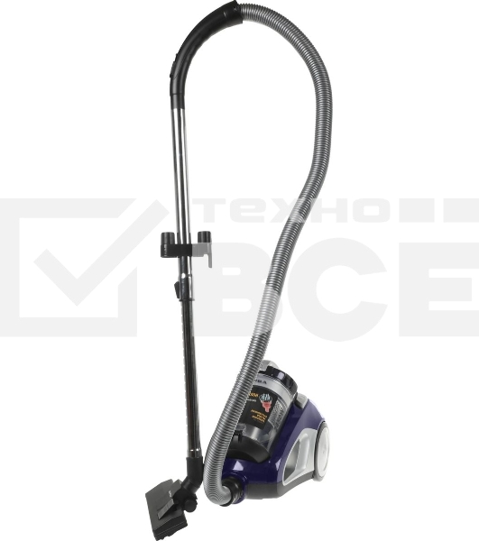 Пылесос Supra VCS-2420 синий/серый, 420/2450Вт, уборка сухая, пылесборник контейнер 3.5 л