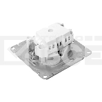 Механизм розетки EKF UP1-SOA-111 16А, с заземлением, со шторками, алюминий Эпика, фото9