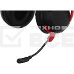 Наушники с микрофоном HyperX Cloud Mini черный/красный накладные BT оголовье (7G8F1AA), фото3