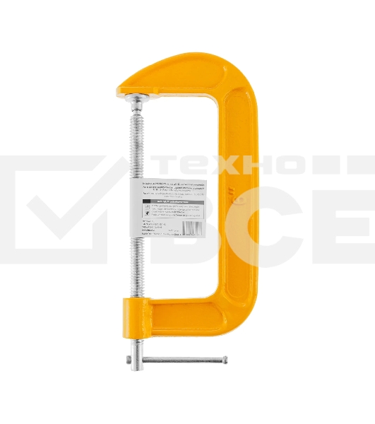 Струбцина Denzel G-образная, 6', 150 мм