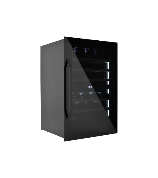 Винный шкаф встраиваемый ZÜGEL ZCWI570DB черный, 145 л, 2 отсека, 57 бут.