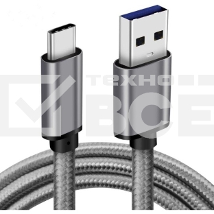 Кабель-адаптер USB 3.1 Type-Cm --> USB 3.0 Am, 1метр Telecom <TC403M-1M>