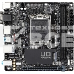 Материнская плата Gigabyte H610I, LGA 1700, Intel H610, 2xDDR5, 4xSATA, 1xM.2, 1xPCIe 4.0 x16, 1xHDMI, 1xVGA, 2xDP, 1x 1Gb LAN, 2xUSB-A 3.2 Gen 1, 4xUSB-A 2.0, 3x 3.5 мм, 7.1, Mini-ITX, фото 1