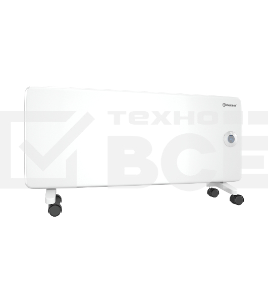 Конвектор Thermex Frame 2000E белый, 2000 Вт, 25 м2, термостат, дисплей