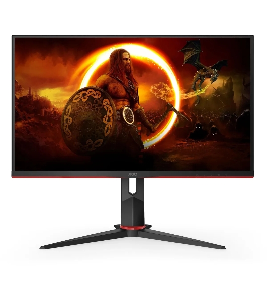 Монитор 27' AOC Q27G2U/BK VA 2560x1440, 144 Гц, 4 мс, 16:9, 250 кд/м2, 2xHDMI, 1xDP, 1x3.5 мм, черный