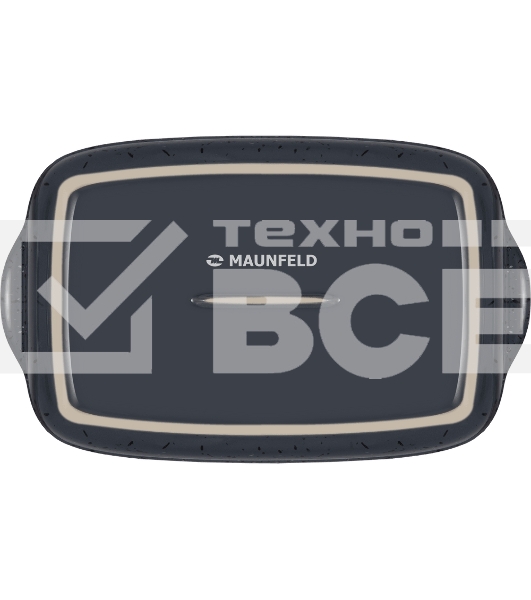 Форма для выпечки и запекания MAUNFELD AGATA MF30AGT01BW из жаропрочной керамики 30,5x19,5x6,3 см
