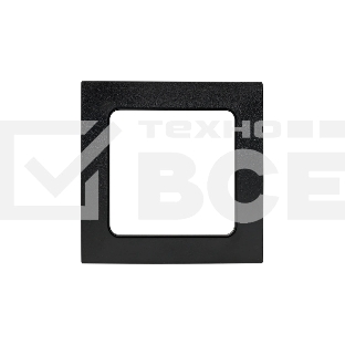 Рамка EKF EXM-G-302-30 Стокгольм PROxima 1-ая, черный