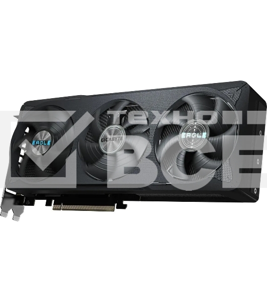 Видеокарта Gigabyte PCI-E GV-N5070EAGLE OC-12GD 1.0 NVIDIA GeForce RTX 5070 12Gb 192bit GDDR7 2805/28000 HDMIx1 DPx3 HDCP Ret