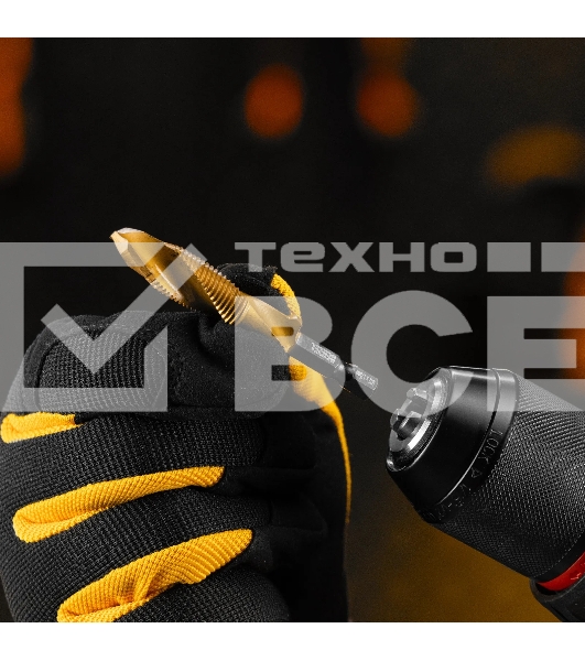 Сверло-метчик Denzel М12 х 1,25 мм, Р6М5