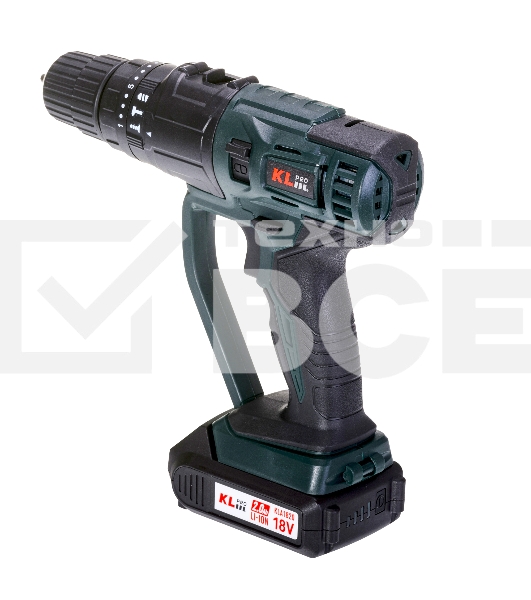 Профессиональный беспроводной мульти сет Klpro KLMS18-20 4в1 реноватор/уд шуруповерт/диск пила/лобзик (18В, Li-ion-2шт, 2.0А·ч,З/У, сумка + 20 аксес)